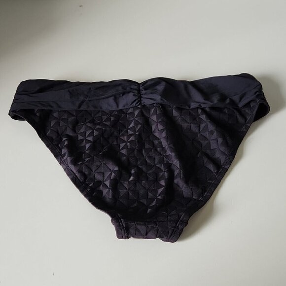 NWT BLEU ROD BEATTIE | Hipster Bikini Bottom black sz 8 - Picture 4 of 5